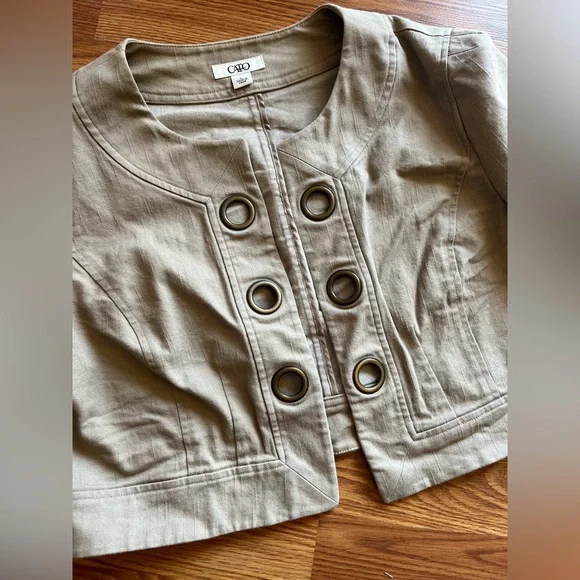 Catos Beige Blazer - Picture 2 of 5